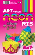 Art karton neon ris A4 1/35 250g