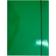 Fascikla color lux guma zelena 340 gr. A4