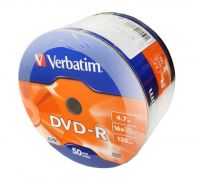 DVD R 50/1 VERBATIM 4.7 GB *SR