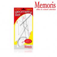 Geometrijski set 1/4 Memoris